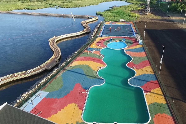 городской пляж в Альметьевске